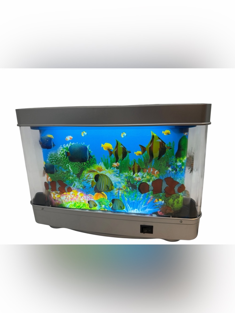 Artificial Tropical Fish Decorative Moving Aquarium Lamp - Virtual Ocean Motion.